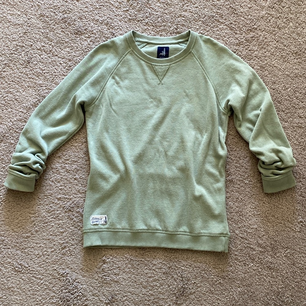 Johnnie-O Pamlico Jr Fleece Boys Size 12 Avocado